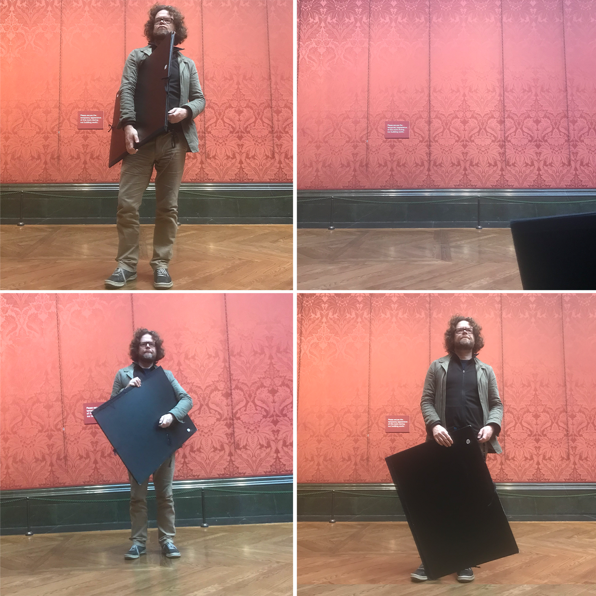 The Artist in the Gallery Hall