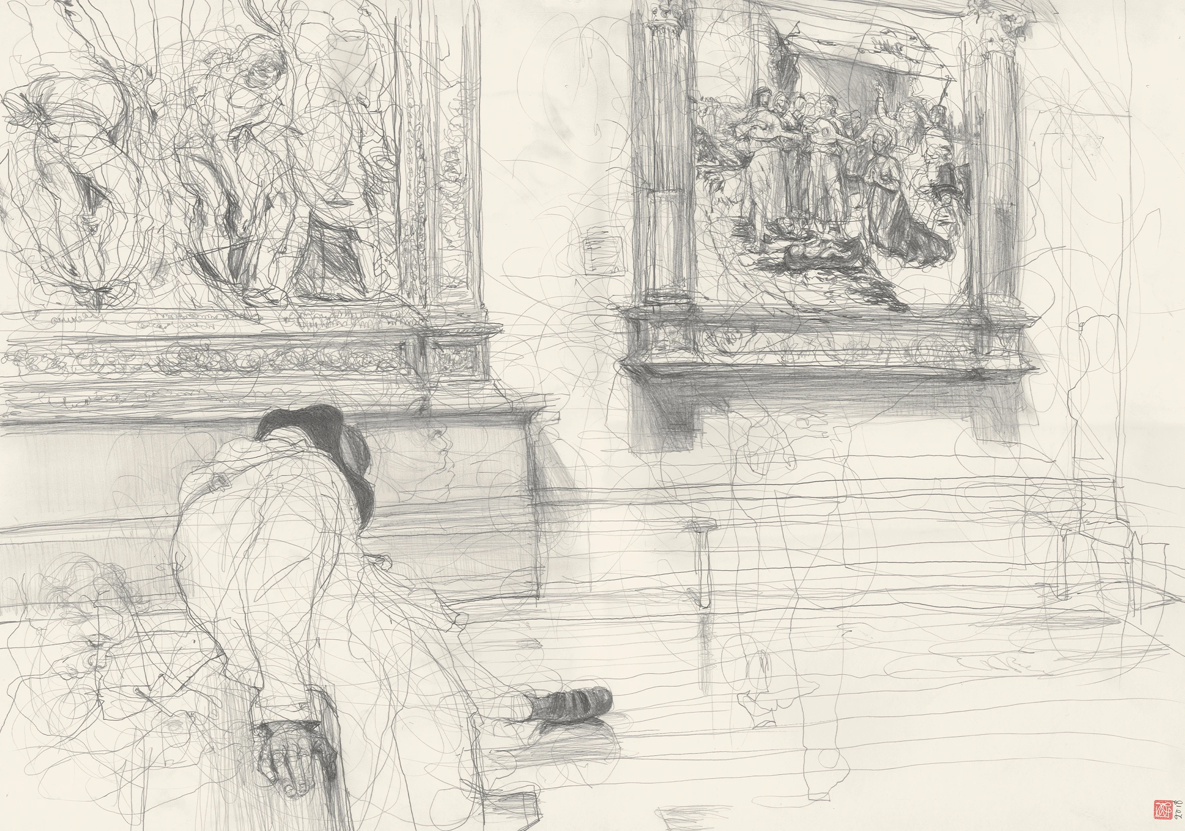 sleeper-at-piero-featured-portrait A1 Drawing Landscape - Sleeper at Piero
