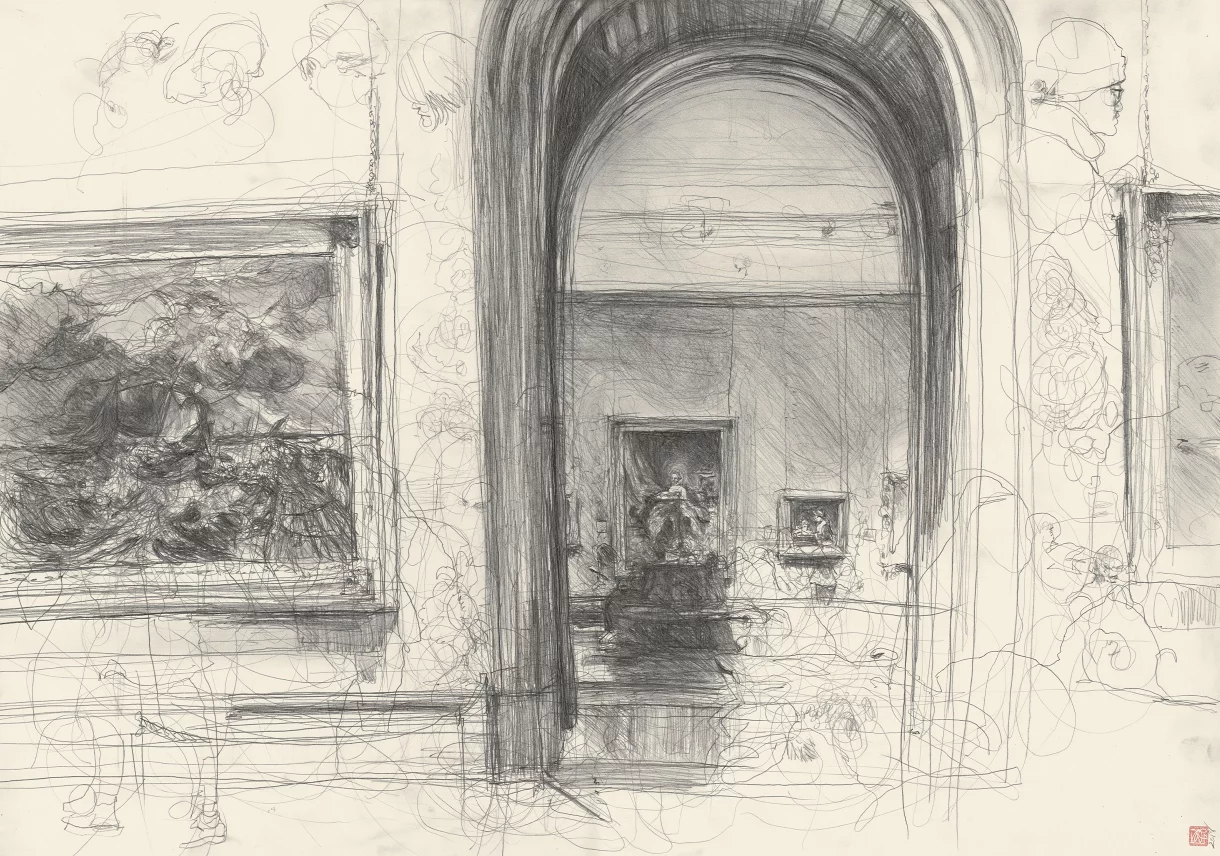 A1 Drawing Landscape