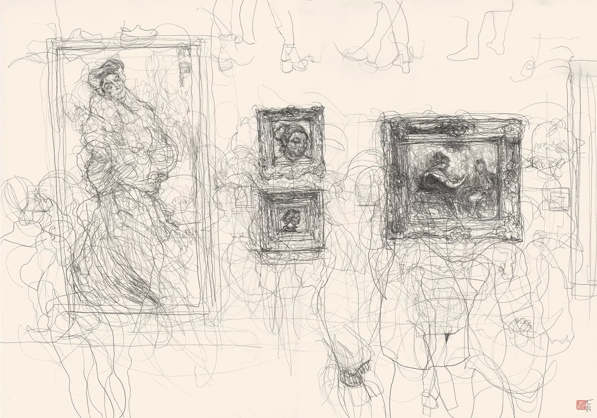 A1 Drawing Landscape