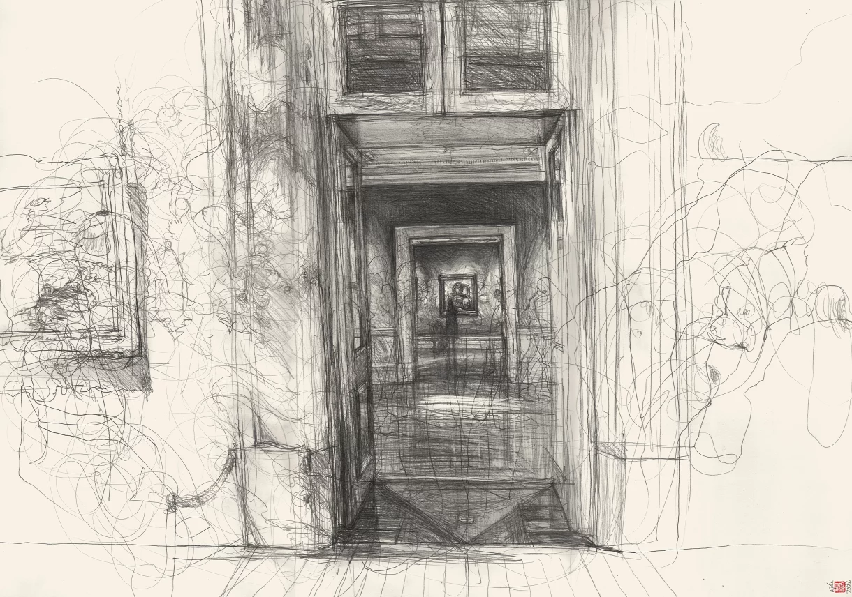 A1 Drawing Landscape