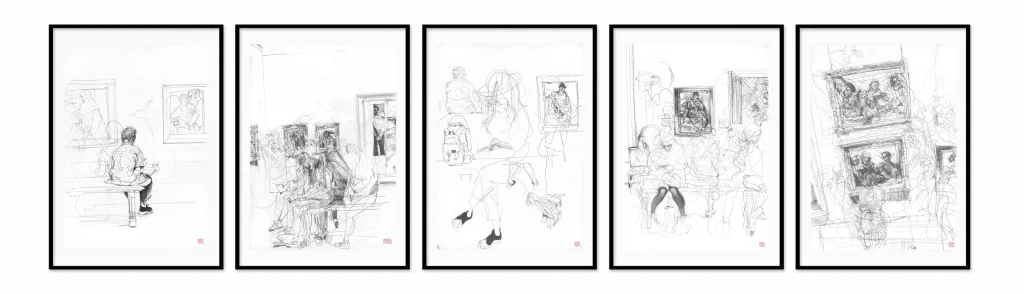 A2 Framed Drawing Simulation