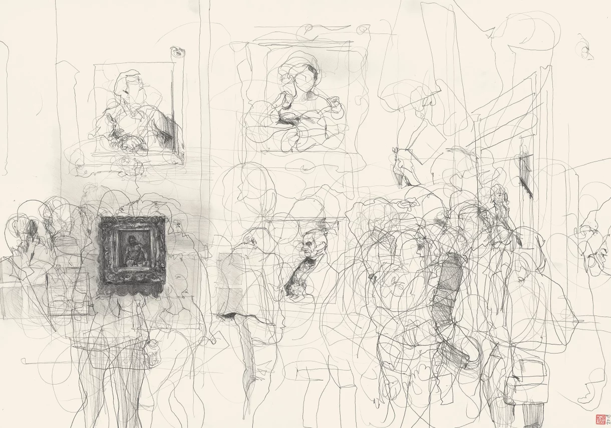 A1 Drawing Landscape Sold - Young Molineaux [Jem I]