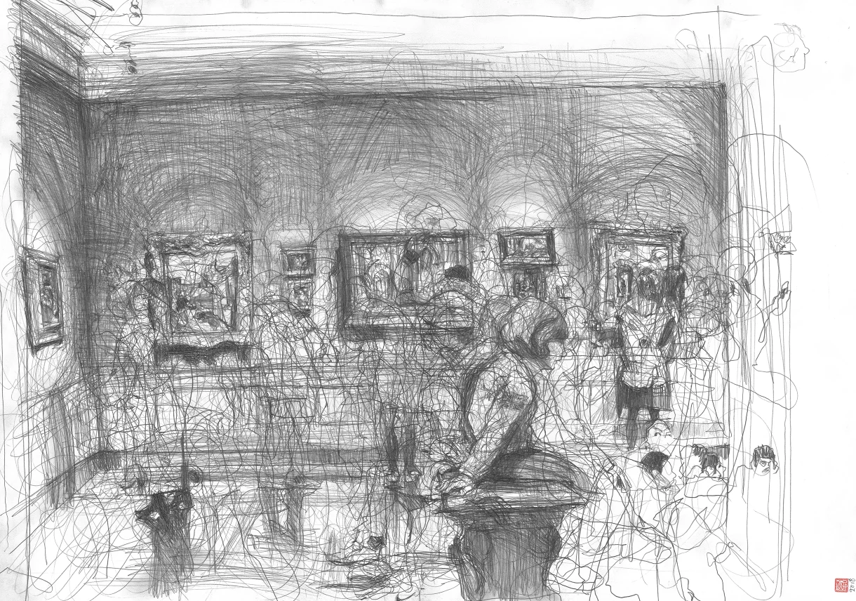 A1 Drawing Landscape - Union Jack Patch