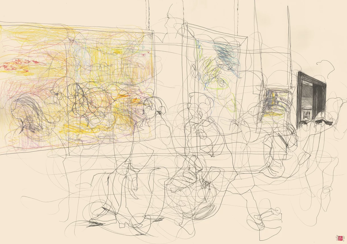 A1 Drawing Landscape - Anonymous at Monet