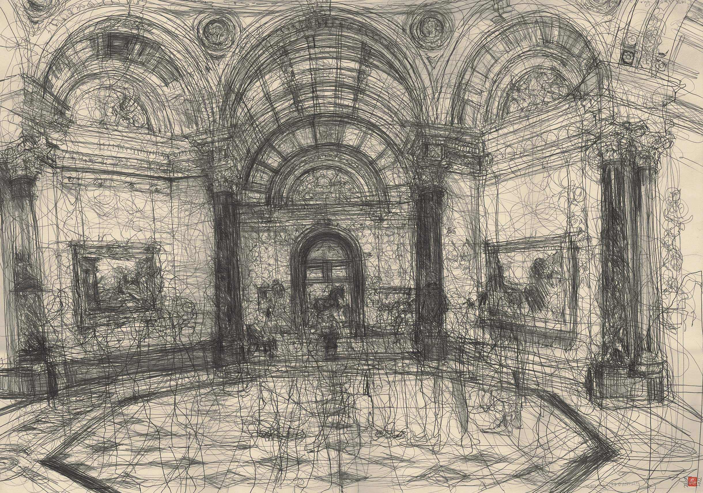 pantheonistic-featured-landscape A1 Drawing Landscape - Pantheistic Through to Whistlejacket