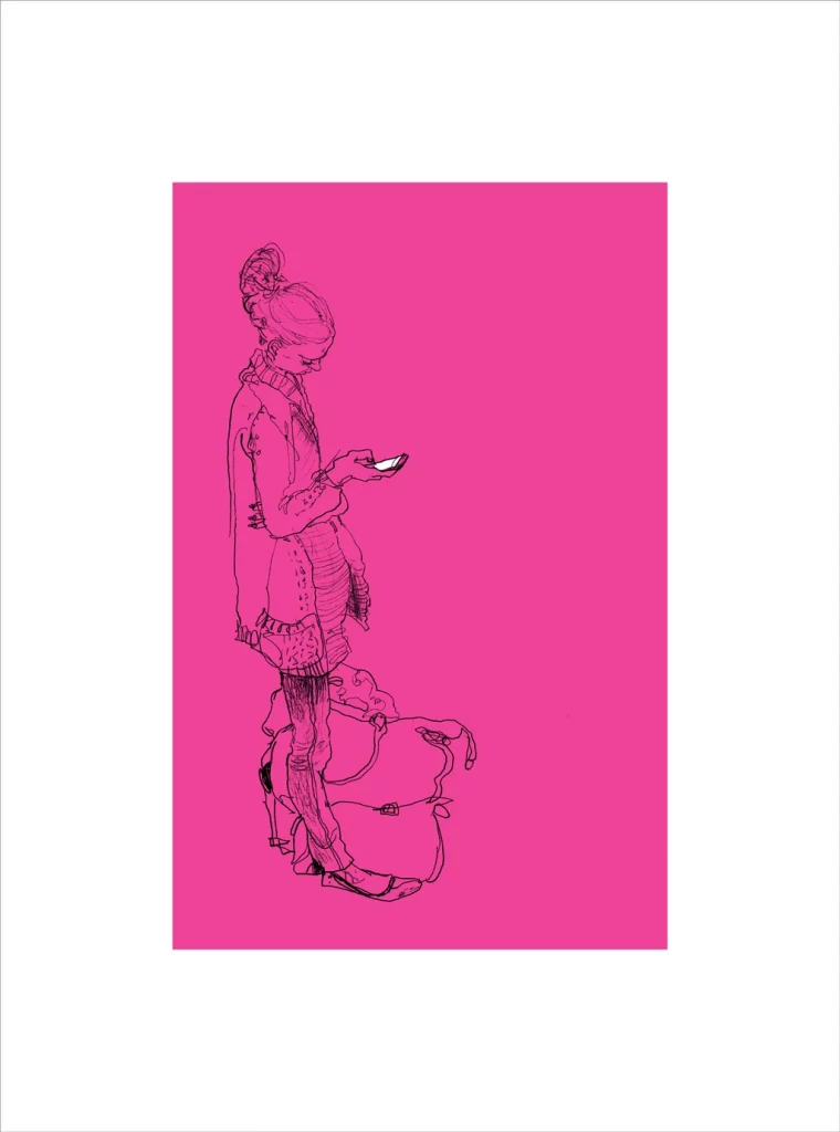 Lady on a Train